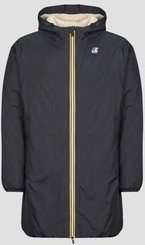 K-Way - Le Vrai 4.0 Eiffel East Orsetto - Parka - Zwart - Nylon