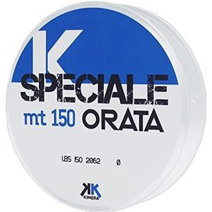 KIMERA Mt 150, K-speciale Orata, uniseks vislijn voor volwassenen, kristal, 0,20