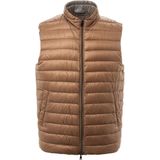 Herno - Reversibele Mouwloze Puffer Vest - Bruin