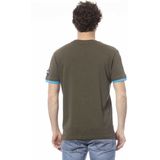 Invicta - Katoen T-shirt - Groen - Korte Mouw