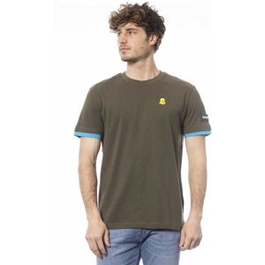 Invicta - Katoen T-shirt - Groen - Korte Mouw