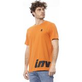Invicta - T-shirt - Oranje - Heren - Katoen
