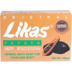 Likas Papaya Skin Whitening Soap 135gr