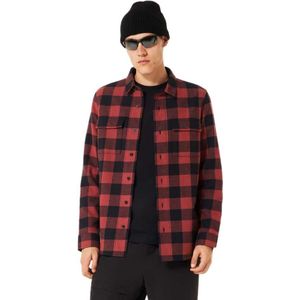Oakley - Bear Cozy Flannel - Blouse - Rood