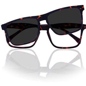 Foreyever Clip on zonnebril, Tartaruga, 42 uniseks, kinderen, Tartaruga, 42