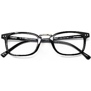El Charro Leesbril Ohio zwart +1,00-200 g