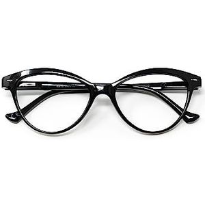 El Charro leesbril Georgia zwart +1,00-200 g