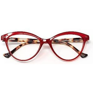 CHARRO Leesbril Georgia Rood +3.00