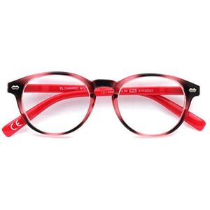 El Charro leesbril Indiana rood +1,00-200 g
