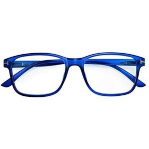 Corpootto Business leesbril, blauw, standaard unisex volwassenen, Blauw, Eén maat