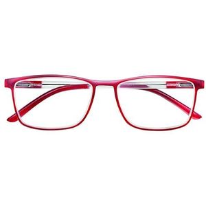 Prontoleggo Harmony Lunettes de Repos, Rouge, Taille Unique Mixte, Rouge, Taille unique