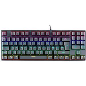 Itek Gaming-toetsenbord X50 – mechanisch, Outemu blauwe schakelaar, RGB, software, 90 toetsen, compact