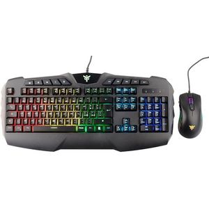 itek T20 toetsenbord Inclusief muis USB Italiaans Zwart