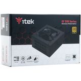 Itek - GF750 EVO - Voeding voor PC - 750 W - HDB Hydraulische Dynamic Bearing Ventilator - Actieve PFC-bescherming - 80 Plus Gold