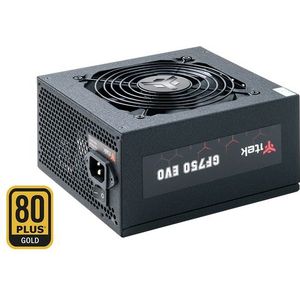Itek - GF750 EVO - Voeding voor PC - 750 W - HDB Hydraulische Dynamic Bearing Ventilator - Actieve PFC-bescherming - 80 Plus Gold