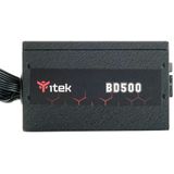 Itek - BD500 - PC Voeding - 500 Watt - HDB Ventilator - Actieve PFC