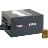 Itek - BD600 - Voeding ATX - Zwart - 600W