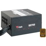 Itek - BD700 - PC Voeding - 700 Watt - 12 mm Hydraulic Dynamic Bearing HDB-ventilator