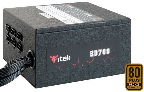 Itek - BD700 - PC Voeding - 700 Watt - 12 mm Hydraulic Dynamic Bearing HDB-ventilator