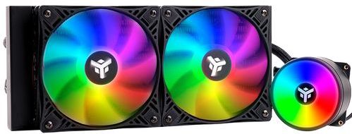 itek EVOLIQ 240 Processor Alles-in-één vloeistofkoeler Zwart