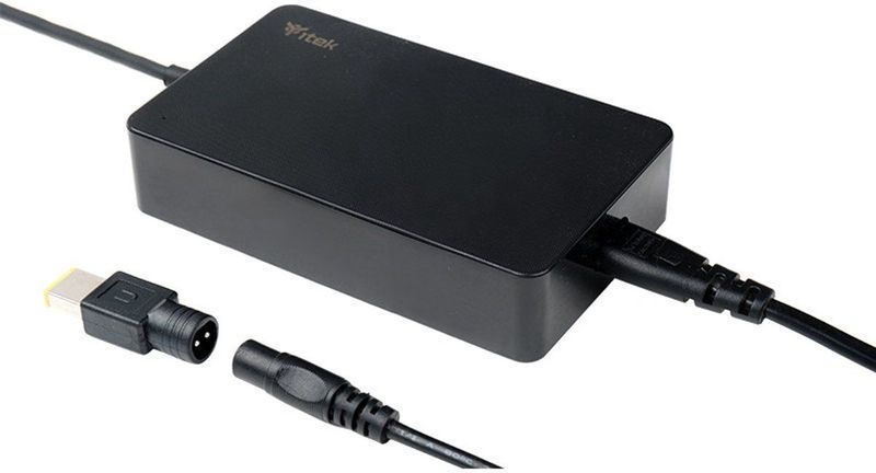 Itek - ITNBSD90 - Adapter - Zwart - 90 W - Voeding voor Notebooks