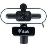 Itek - W401L - Webcam - Full HD - Met Microfoon - LED-licht - 3 USB-modi