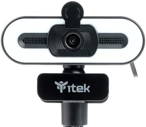 Itek - W401L - Webcam - Full HD - Met Microfoon - LED-licht - 3 USB-modi