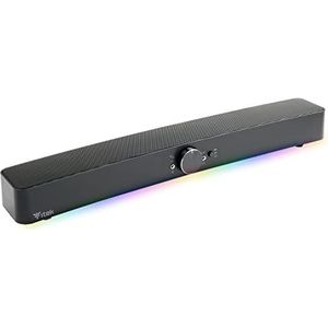 Itek BlueTooth Gaming Soundbar S100 RGB-verlichting, 2 x 3,5 mm jack met micro-uitgang en hoofdtelefoon