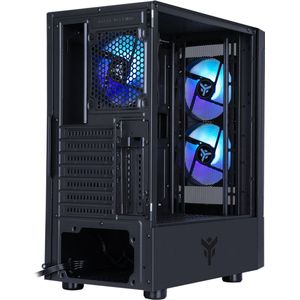 itek SIISBE 3.0 Midi Tower Zwart