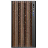 Itek - Woody - PC-behuizing - Zwart - Acrylonitril-butadieen-styreen