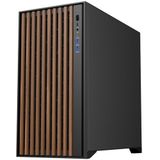 Itek - Woody - PC-behuizing - Zwart - Acrylonitril-butadieen-styreen