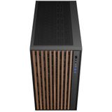 Itek - Woody - PC-behuizing - Zwart - Acrylonitril-butadieen-styreen