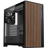 Itek - Woody - PC-behuizing - Zwart - Acrylonitril-butadieen-styreen