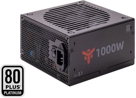 Itek - PBI1000 - Voeding - 1000W - 80Plus Platinum - ATX 3.1 - FDB-ventilator 14 cm - Modulair