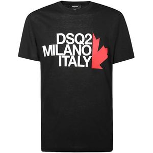 Dsquared2 - Sweatshirt - Wit - Katoen - Ronde Hals