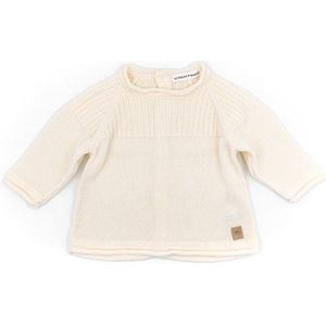 Bamboom Baby Trui Knitted Rib Wit
