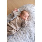 Bamboom Knitted Trui Met Overslag Camel