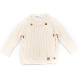 Bamboom Knitted Trui Met Overslag Camel