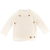 Bamboom Knitted Trui Met Overslag Camel