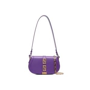 Versace Shoulder Bags , Purple , Dames , Maat: ONE Size