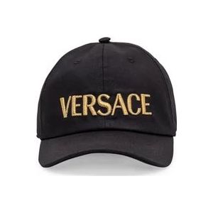 Versace Baseballpet , Black , Heren , Maat: 60 CM