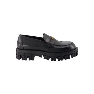 Versace Loafers , Black , Heren , Maat: 43 EU