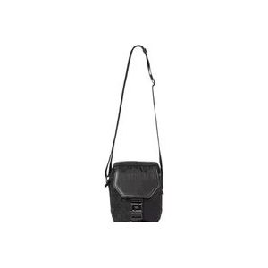 Versace Jacquard Crossbody Tas , Black , Heren , Maat: ONE Size