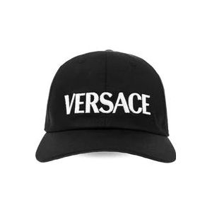 Versace Baseballpet , Black , Dames , Maat: 57 CM