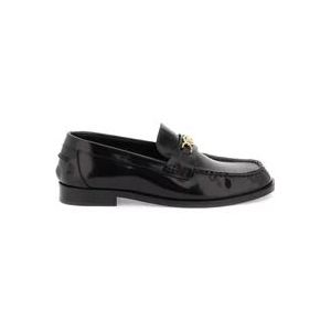 Versace - Loafers - Zwart - Kalfsvlees