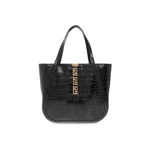Versace Shopper tas , Black , Dames , Maat: ONE Size