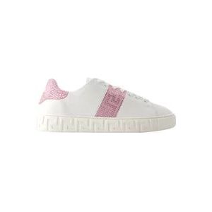 Versace Leather sneakers , White , Dames , Maat: 36 EU