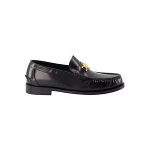 Versace Versierde loafers , Black , Heren , Maat: 40 EU