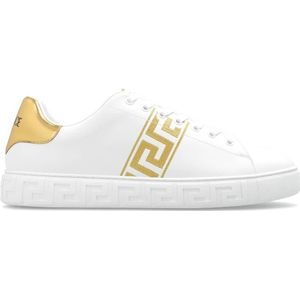 Versace ‘Greca’ sneakers , White , Heren , Maat: 42 EU