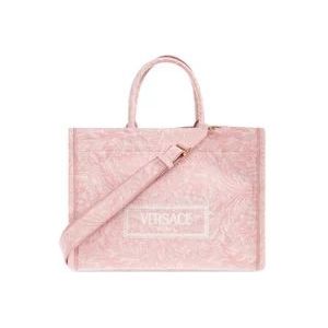 Versace, Tassen, Dames, Roze, ONE Size, ‘Athena’ shopper tas